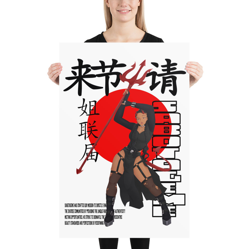 Anime Assassin Poster